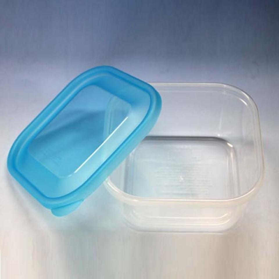Set 2 hộp nhựa 650ml màu xanh - hàng nhập khẩu nhật bản, siêu thị sakura, sakura store