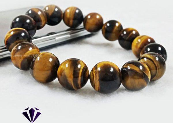 Vòng Đá Phong Thủy Mệnh Thổ - Đá tự nhiên