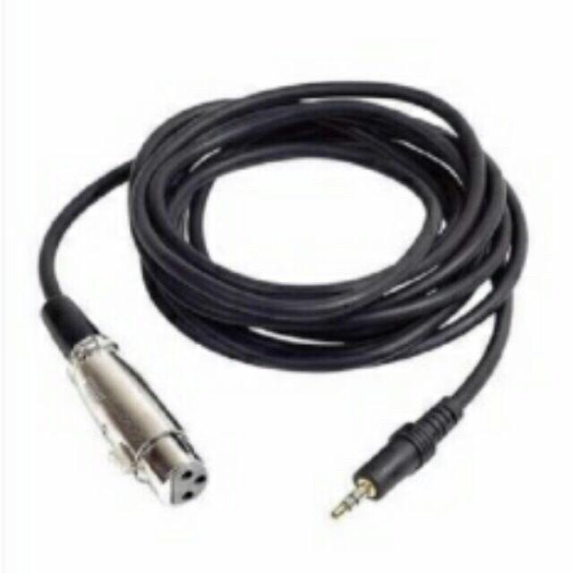 Dây micro đàu xlr ra 3.5