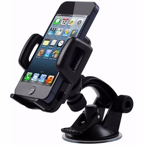 Giá đỡ kẹp điện thoại trên xe hơi, ô tô điều chỉnh độ dài xoay 360 độ