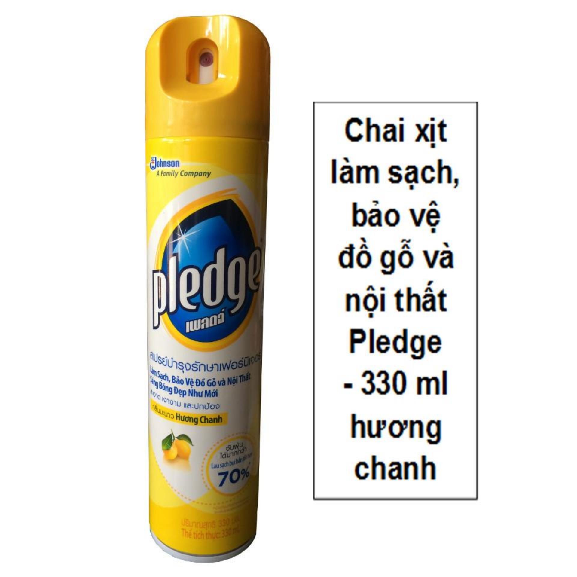 [HCM]Bộ 2 bình xịt đánh bóng gỗ Pledge 280ml - Better Shop
