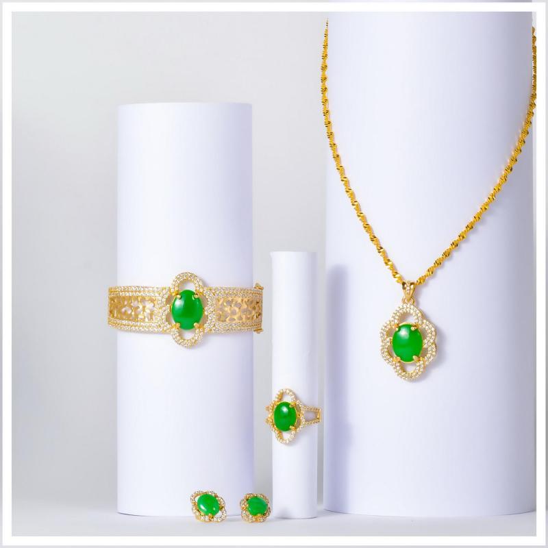 Bộ Trang Sức Đính Đá Sang trọng 2018 - 38