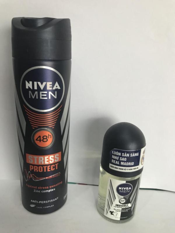Xịt nivea Stress Protect 150ml tặng lăn khử mùi Nivea men 12ml tốt nhất