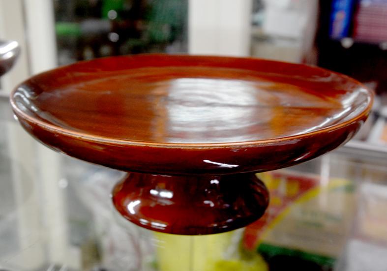 Dĩa gỗ có đế đựng trái cây trưng bàn thờ-Nhiều cỡ