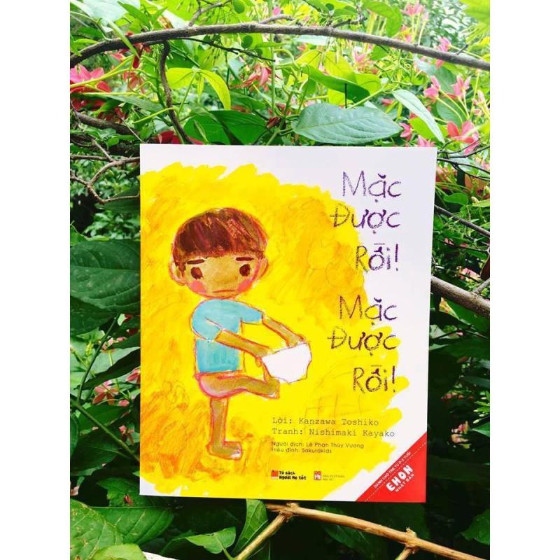 Mua Sách Ehon - Mặc được rồi! Mặc được rồi!