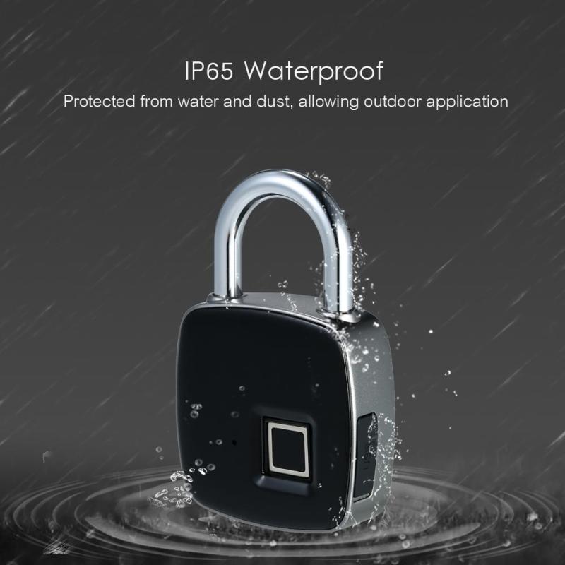 Khóa chống trộm cao cấp  thông minh vân tay sản xuất theo tiêu chuẩn công nghệ cao chống nước chuấn ipx65 an toàn tuyệt đối Maxpro - 01