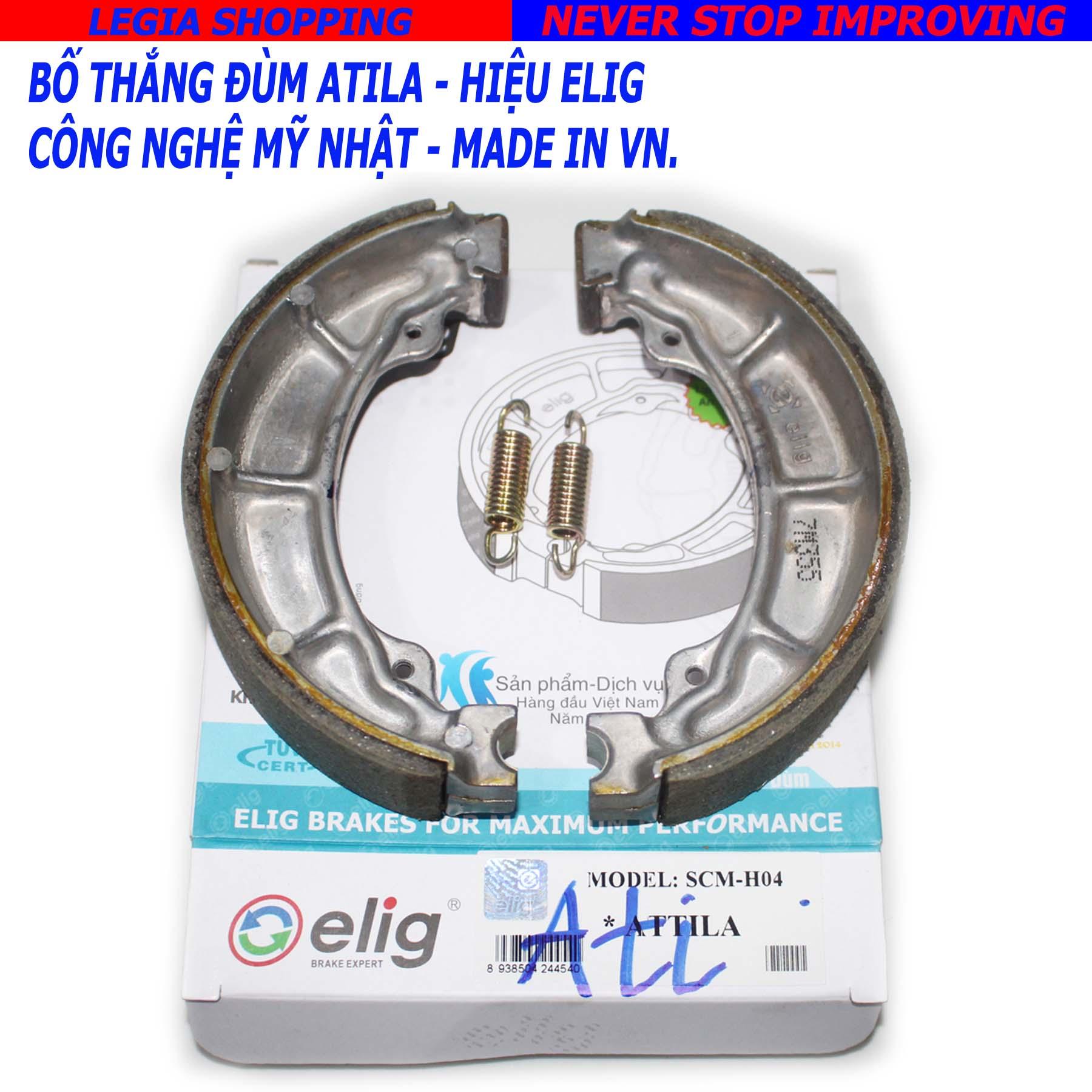 Má phanh đùm - bố thắng đùm elig gắn xe sym attila