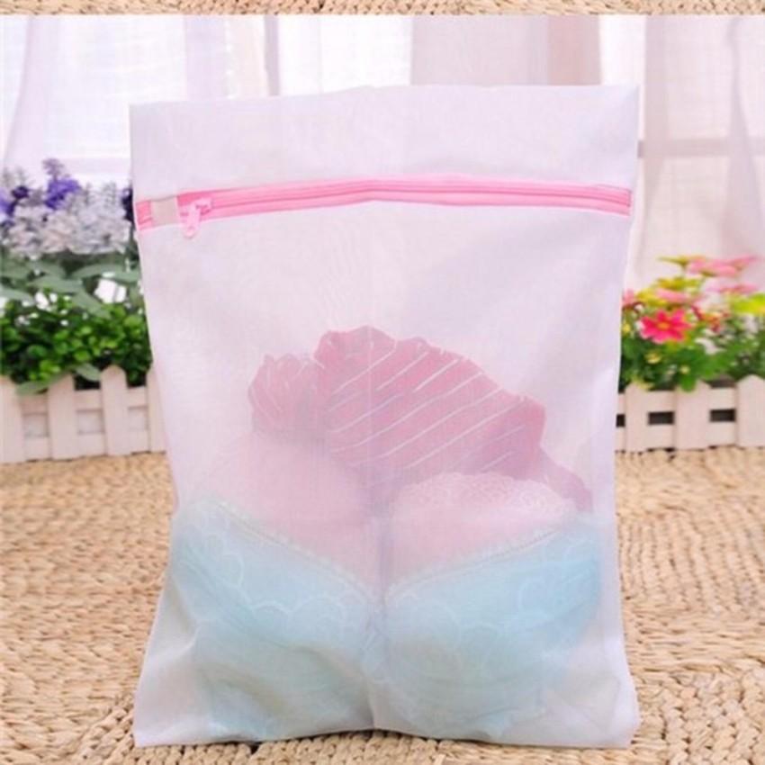 Túi lưới vuông giặt đồ lót tiện ích cỡ 30x40cm