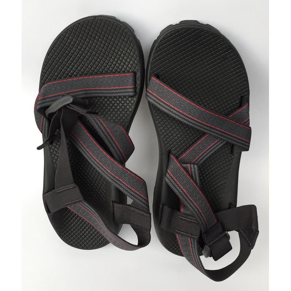 Dép quay hậu chaco xám nam