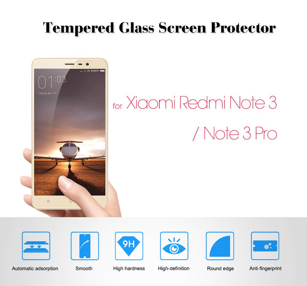 Miếng dán kính cường lực 2.5D cho Xiaomi Redmi Note 3 - Glass