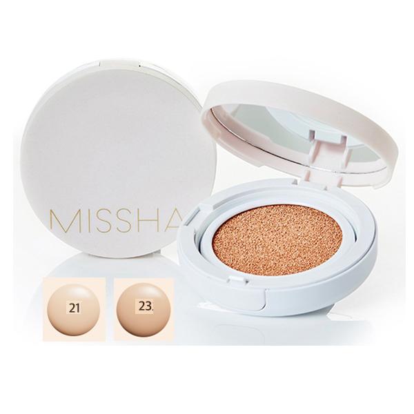Phấn Nước Kiềm Dầu Missha M Magic Cushion Cover Lasting SPF50+ #21 (2 Tone Màu)
