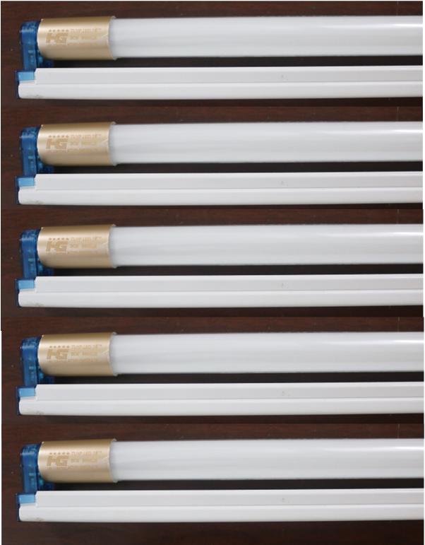Combo 5 bóng đèn led tuýp t8-30w 1.2m + 5 máng đèn cao cấp