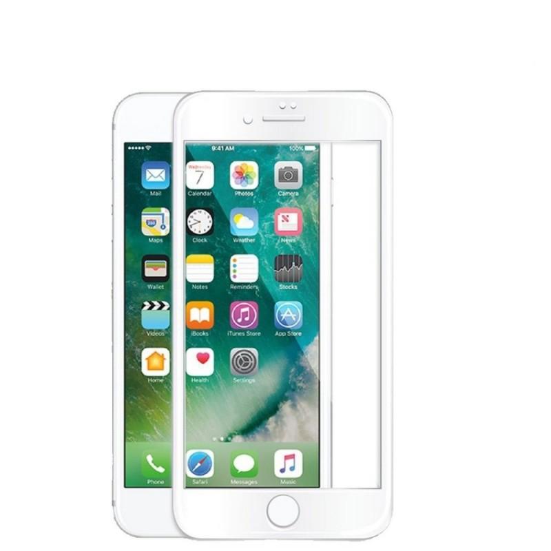 Kính cường lực Full màn iPhone 6 Plus / 6S Plus Trắng