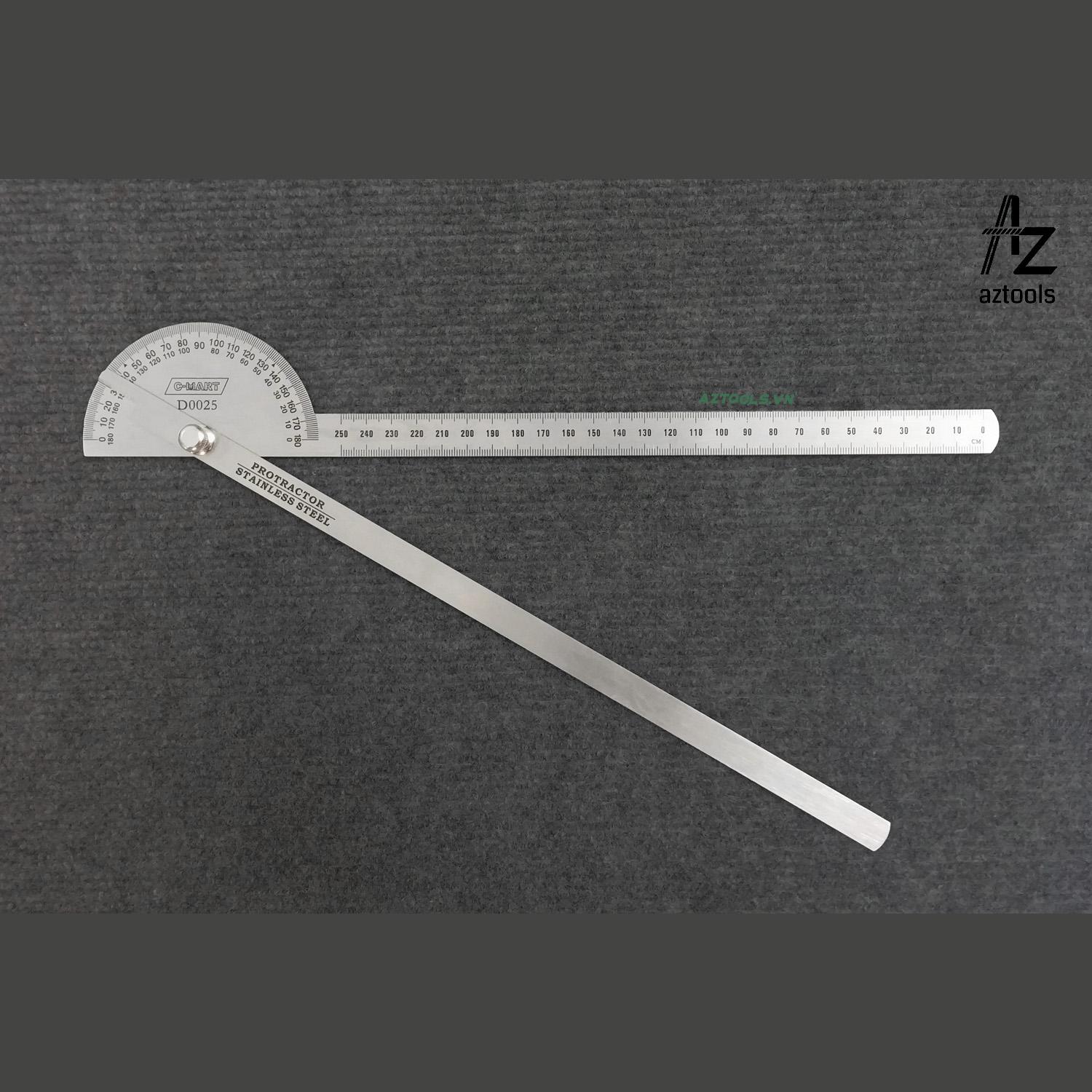 Thước đo góc 25cm chất lượng cao