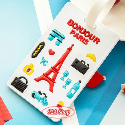 Name Tag Vali Hoạt Hình - Thẻ Tên Vali - Balo