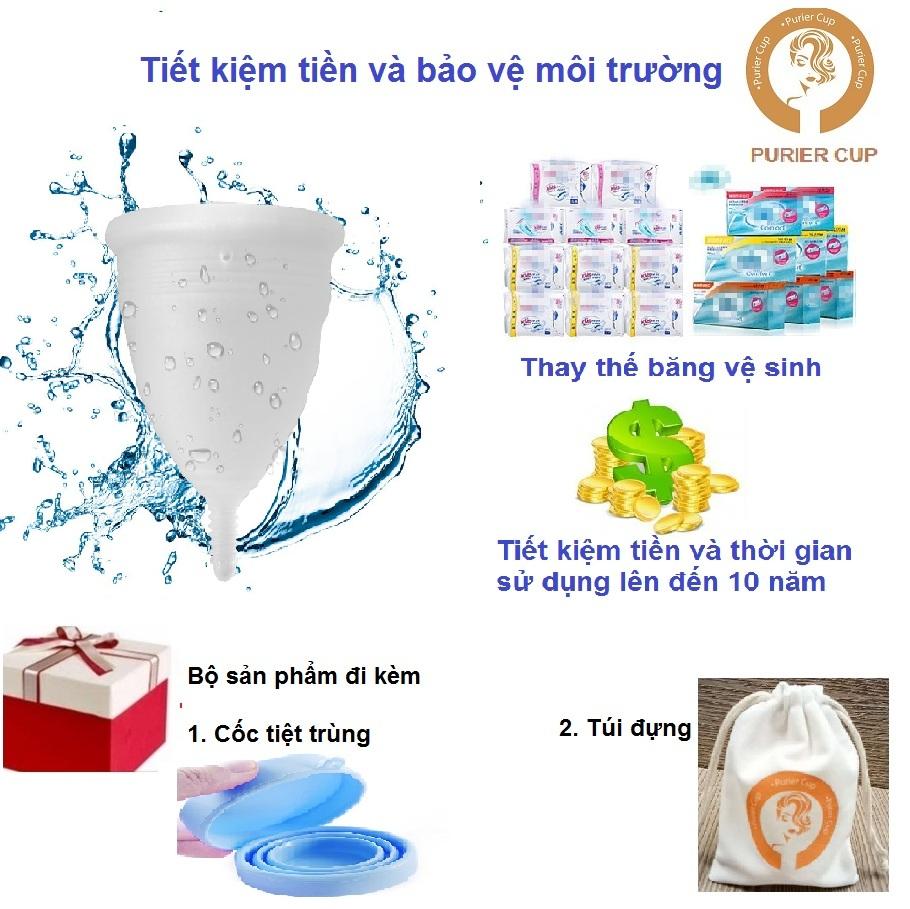 Cốc Nguyệt San Thay Thế Báng Vệ Sinh Va Tampon