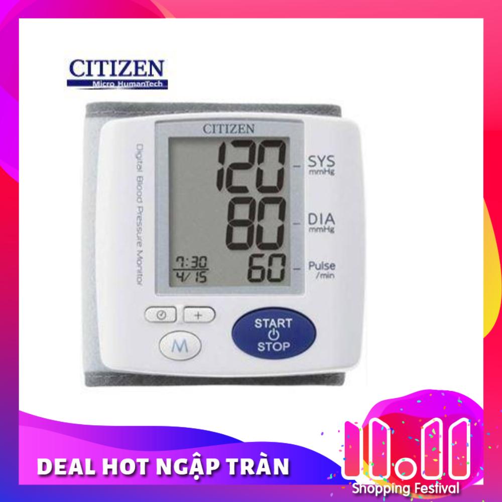 Máy đo huyết áp điện tử cổ tay tự động Citizen (Japan) - CH617