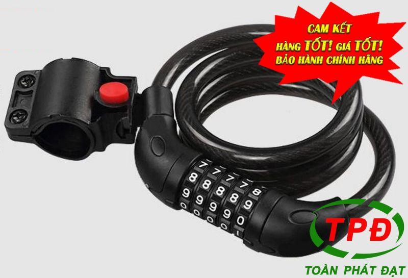 Khóa dây 5 số mật mã tonyon