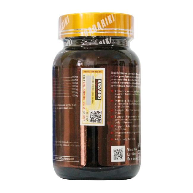 Thuốc bổ thận Hadariki Signature DOUBLE TIME giúp nam giới nhanh chóng lấy lại sinh lực 18+++++