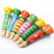 Đồ chơi kèn gỗ luyện hơi kèn đồ chơi nhiều màu cho bé thumbnail