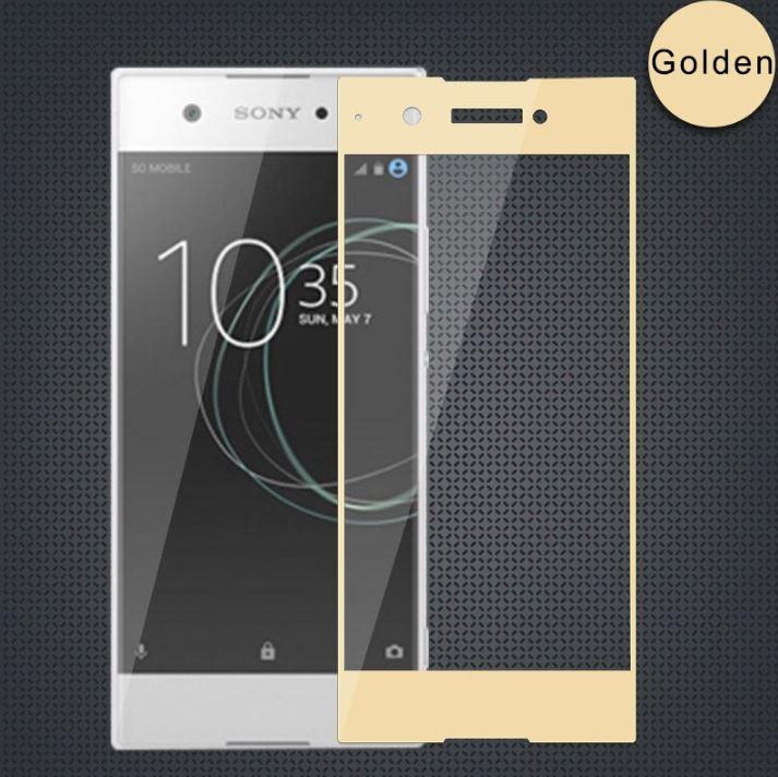 Miếng Dán Kính Cường Lực 4D Cho Sony XA1 Ultra (Vàng)