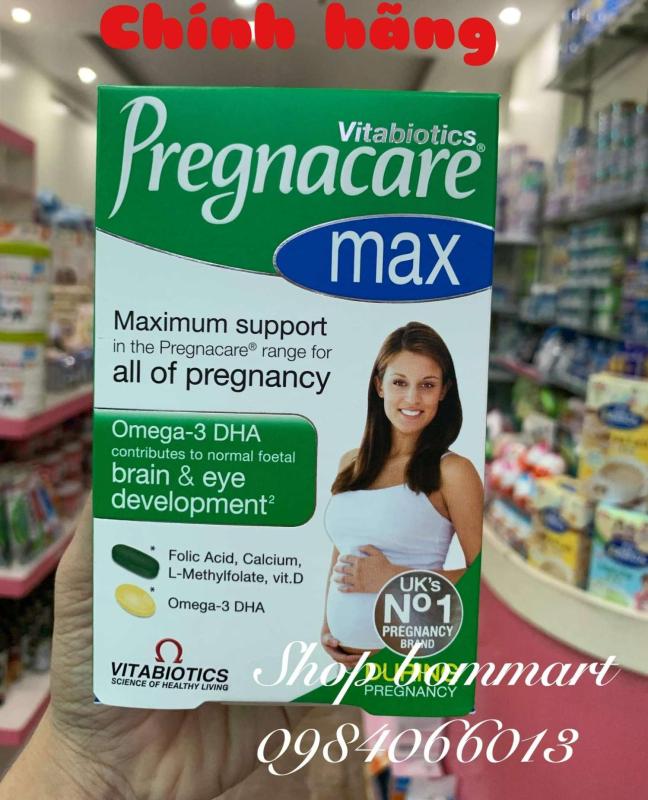 Vitamin tổng hợp pregnacare max Uk cho bà bầu date mới nhập khẩu