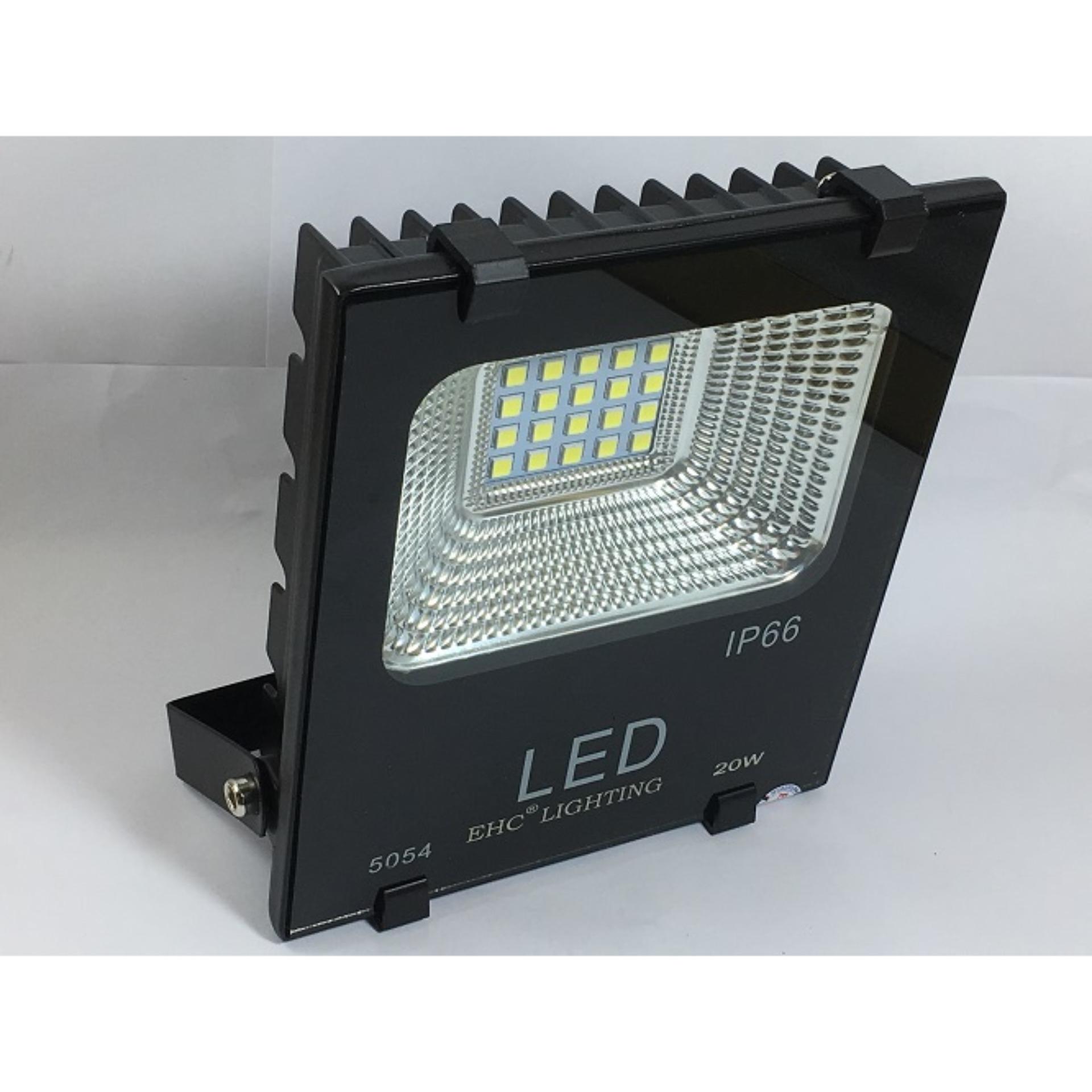 Đèn pha led 20W Cao cấp ( Ánh sáng trắng vàng ) - Điện Việt