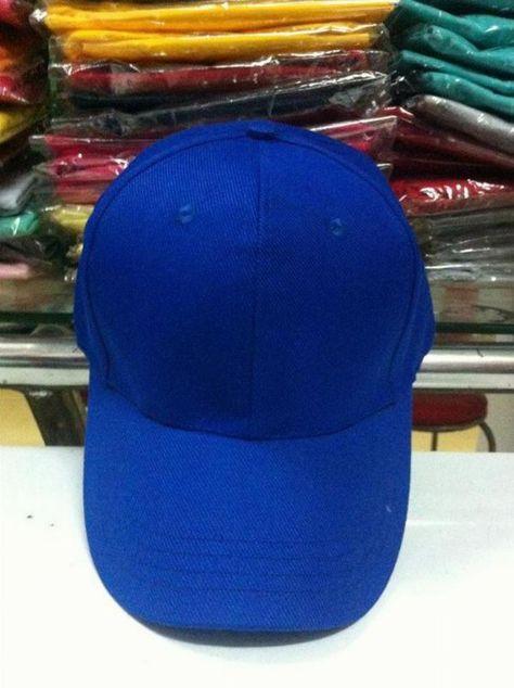 Mũ lưỡi trai trơn nhiều màu