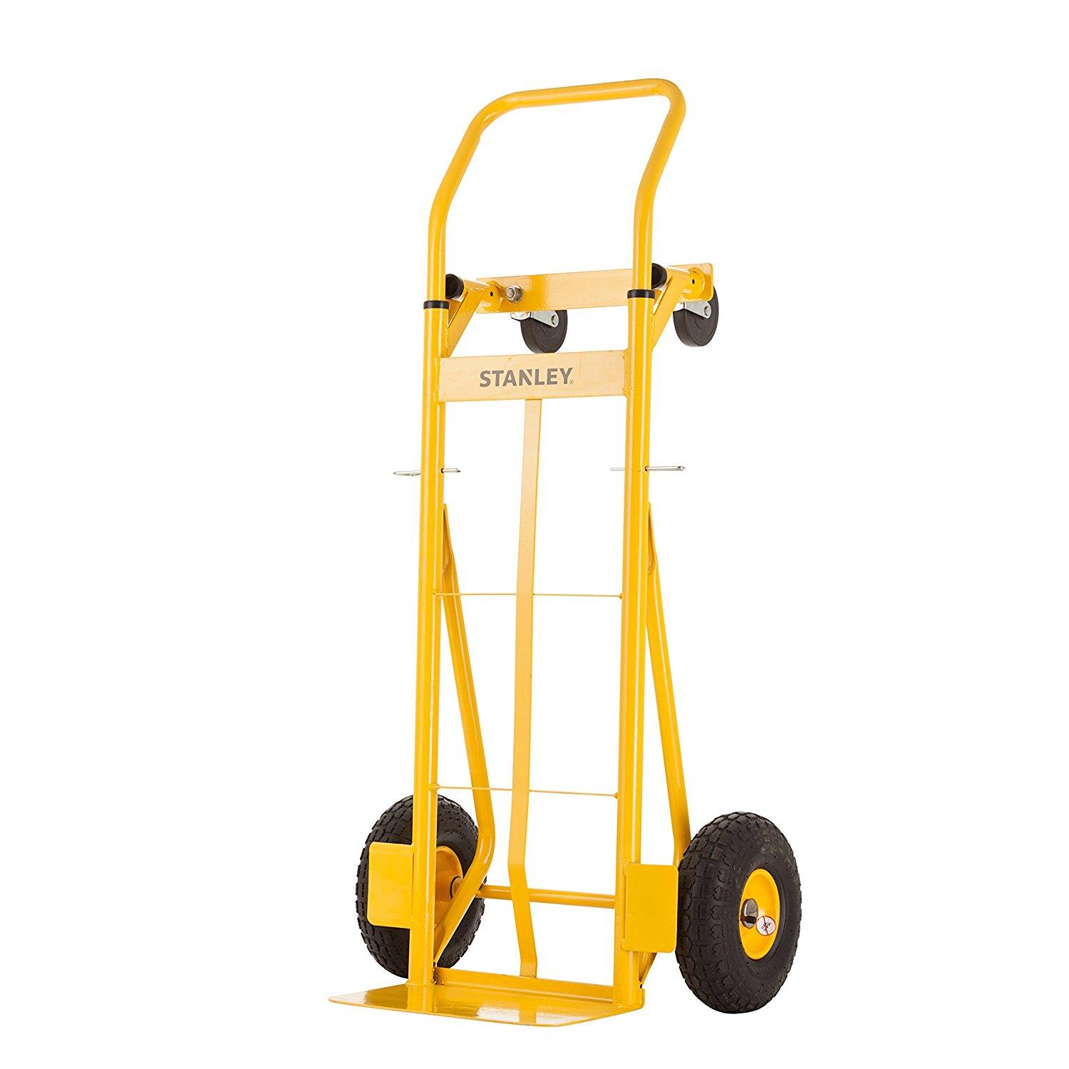Xe đẩy tay 2/4 bánh cao cấp Stanley MT519 (tải trọng 150/200kg).