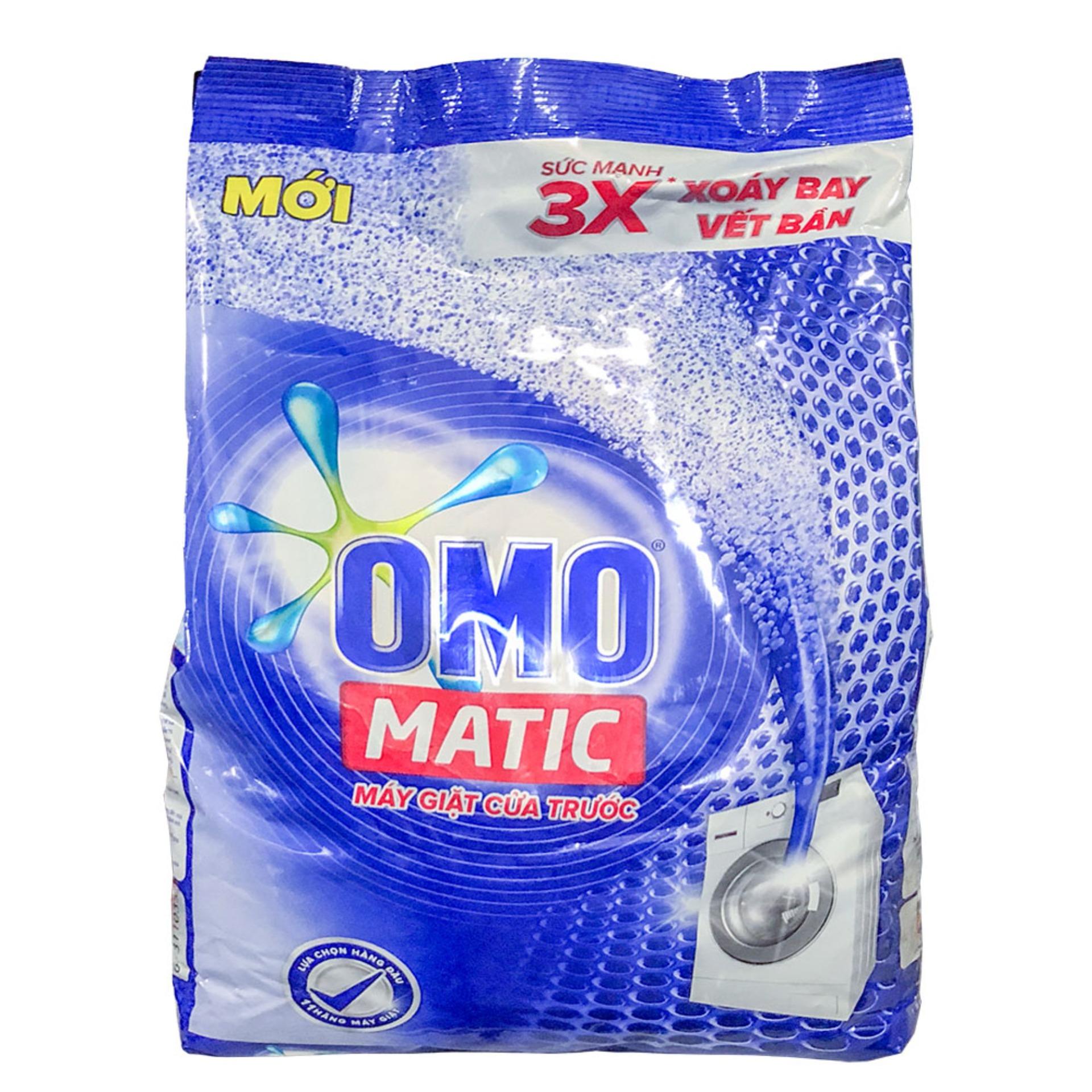 Bột Giặt OMO Matic Cho Máy Giặt Cửa Trước Hộp 6Kg