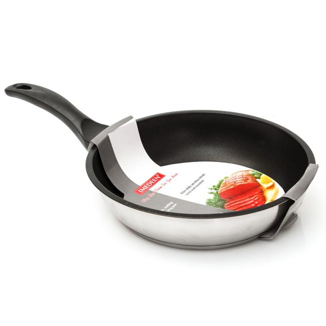 Chảo inox chống dính 3 đáy 24cm fivestar ckd24-3di