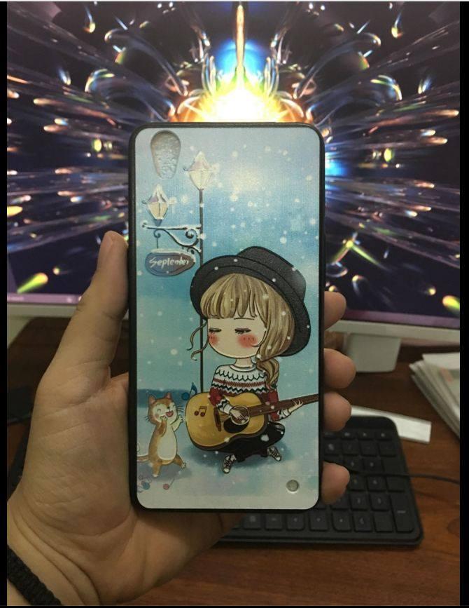 Ốp lưng thời trang in hình cho Oppo A37 Tặng kính cường lực