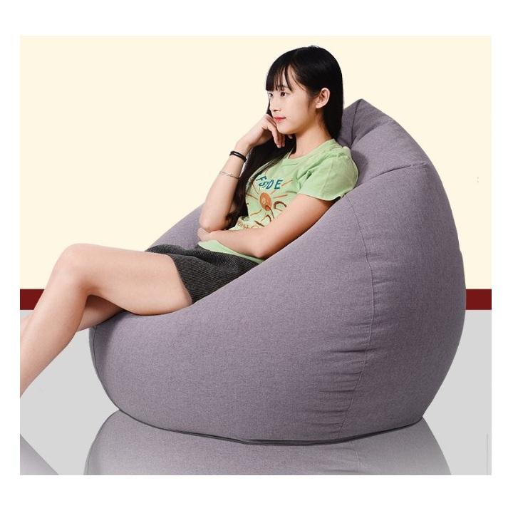 Ghế lười hạt xốp hình quả lê Zeno 80x90cm