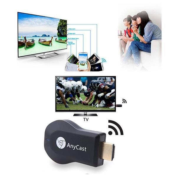 Thiết bị kết nối HDMI không dây điện thoại, máy tính bảng với Tivi ANYCAST M4 PLUS - Phân phối bởi Miracles Company