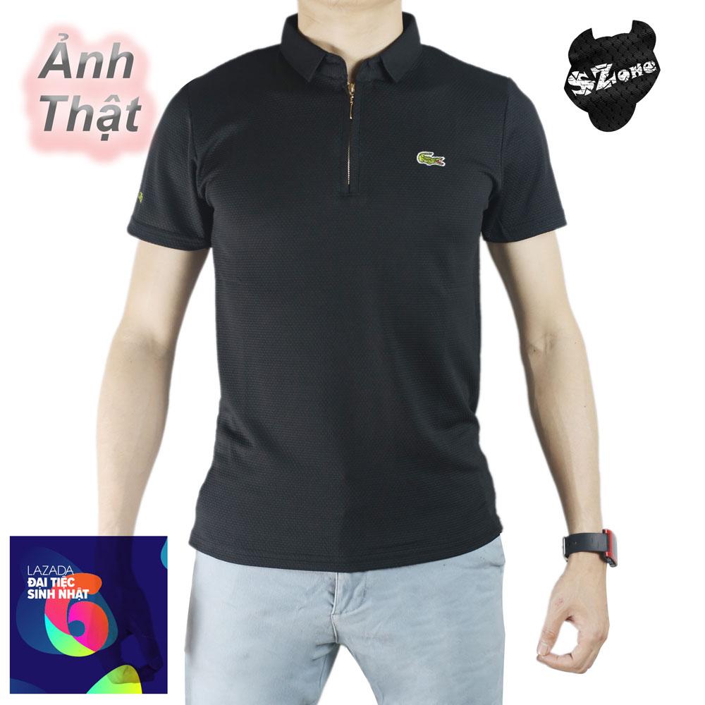 Áo thun nam cổ bẻ polo lacoste, áo lacoste szone sa452 - hàng xịn giá tốt - áo đi chơi, áo đi biển, áo du lịch, áo golf