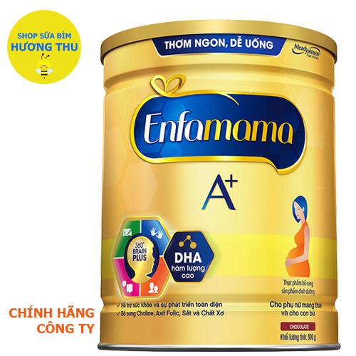 Sữa bột Enfamama A+ lon 400g hương Chocolate