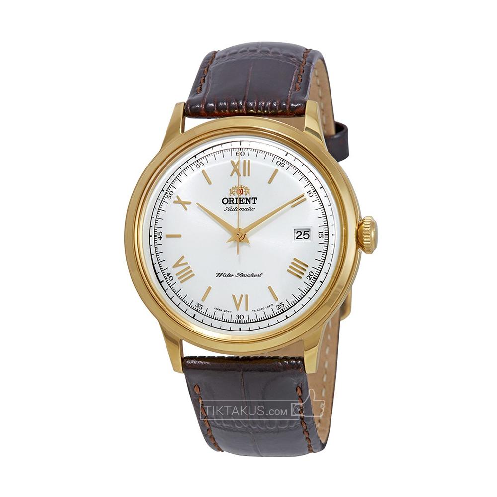 Đồng hồ nam dây da orient bambino 2nd gen version 2 fac00007w0