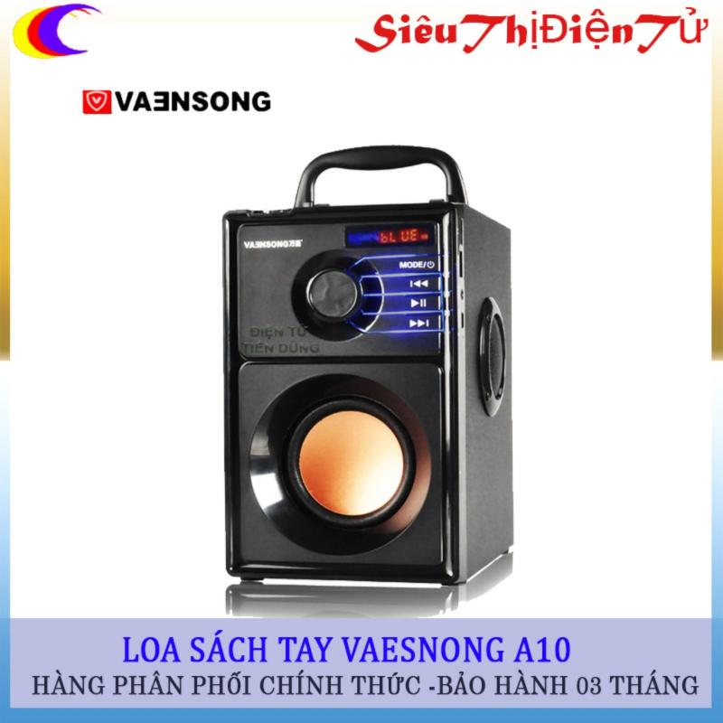 Bảng giá Loa bluetooth Vaensong A10 xách tay có cả đài FM và USB Phong Vũ