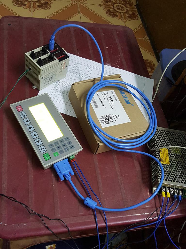 Cáp kết nôi hmi - plc