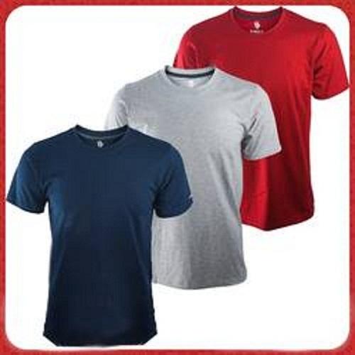 Bộ 3 áo thun nam body cổ tròn vải dày mịn, thấm hút tốt