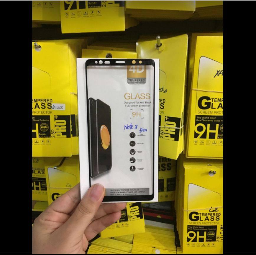 Kính cường lực Full màn 4D cho Samsung Galaxy Note 8