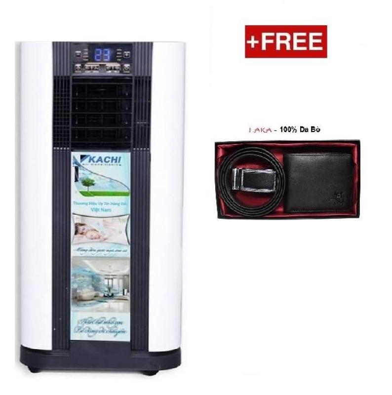 Bảng giá Máy lạnh di động 1HP 9000BTU Kachi MK20 (KC-ML01) Combo Free Bộ Ví Da Đen Trơn 3 Điện máy Pico