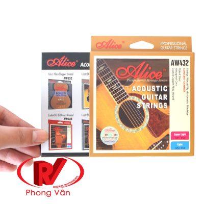 Dây đàn guitar acoustic alice aw432