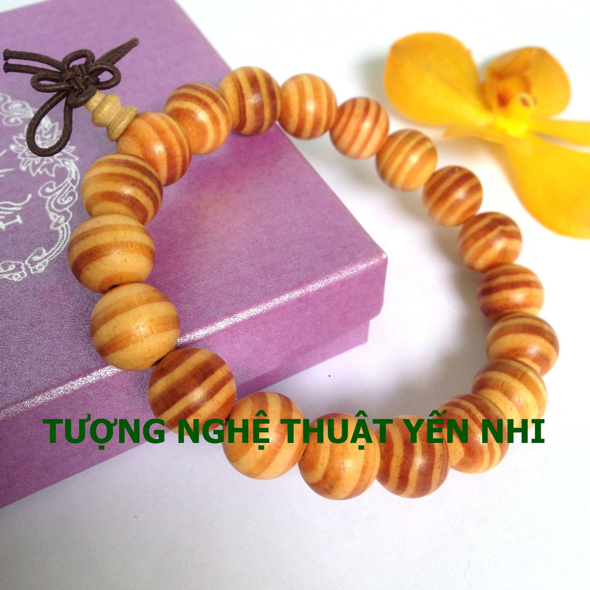 Vòng tay Gỗ Huyết Long vân hạt 10mm