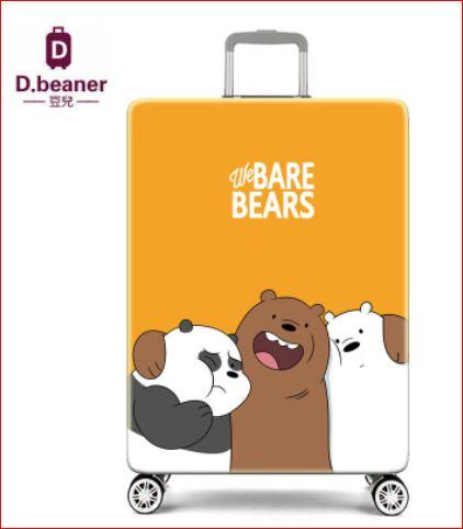 Túi bọc bảo vệ vali We Bare Bears