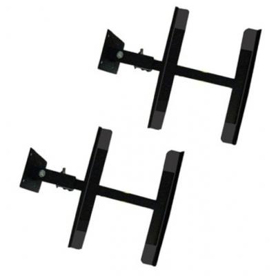 Trọn bộ 02 giá đở loa thùng treo tường chịu lực độ bền cao mặt thẳng. Có ốc vít, tắt kê đi kèm