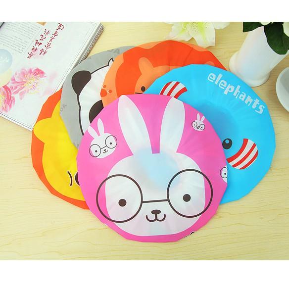 Combo 2 mũ chụp đầu tắm