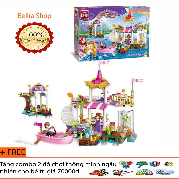 Lego xếp hình cho bé gái enlighten 2607- hội du thuyền tiên cảnh phát triển tư duy