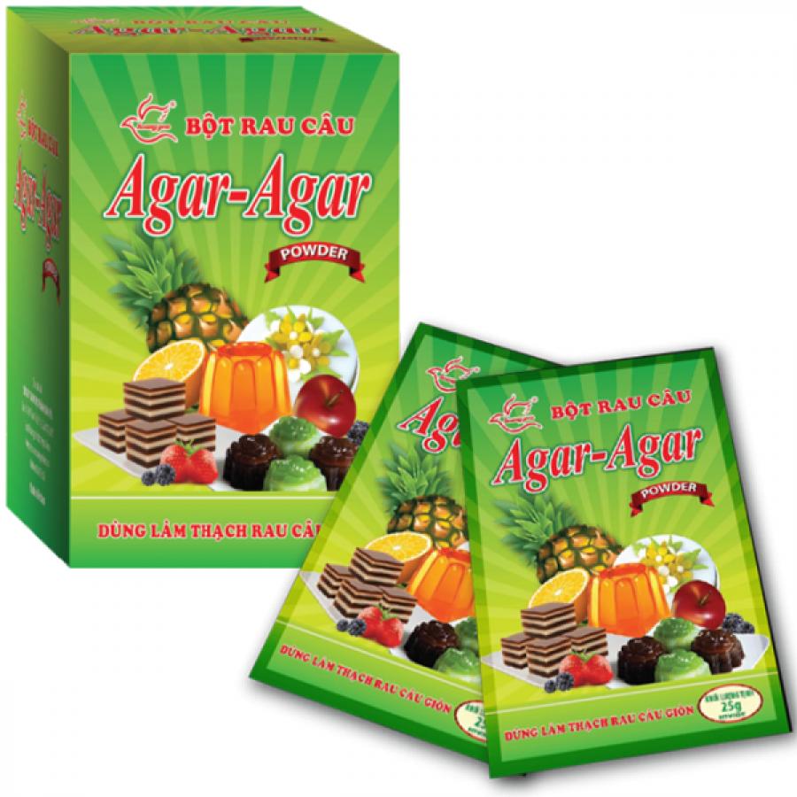 Rau cau giòn jelly Hoàng Yến (1 hộp 10 gói)