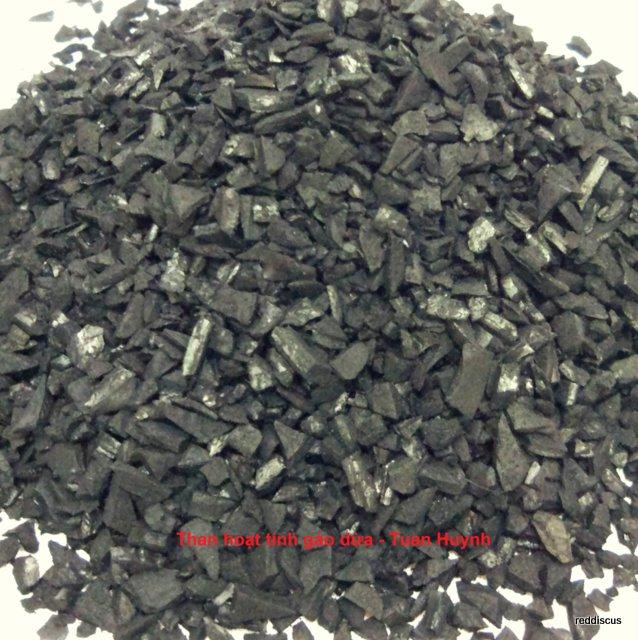 2 kg Than hoạt tính GÁO DỪA lọc nước loại 1